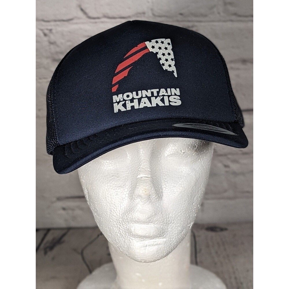 Mountain Khakis Snapback Hat  Mesh Trucker Cap Outdoors Adjustable NWT
